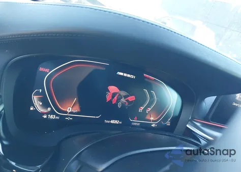 2023 BMW M550 I xDrive z USA, uszkodzony, nr VIN WBA13BK07PCN56512